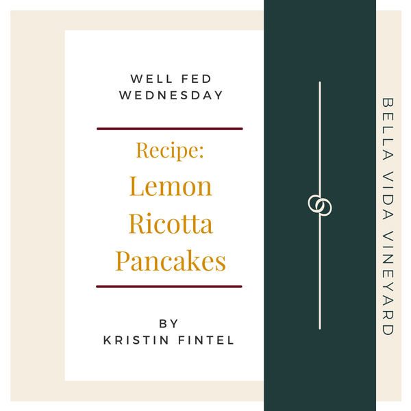 Guest Chef - Lemon Ricotta Pancake Recipe