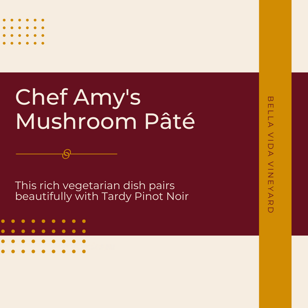 Recipe: Chef Amy's Mushroom Pâté