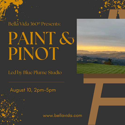 Paint & Pinot with Blue Plume Studio