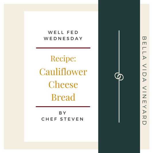 Chef Steven's Cauliflower Cheese Bread