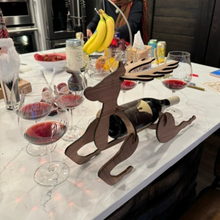 Load image into Gallery viewer, NHS Holiday Wine Holder

